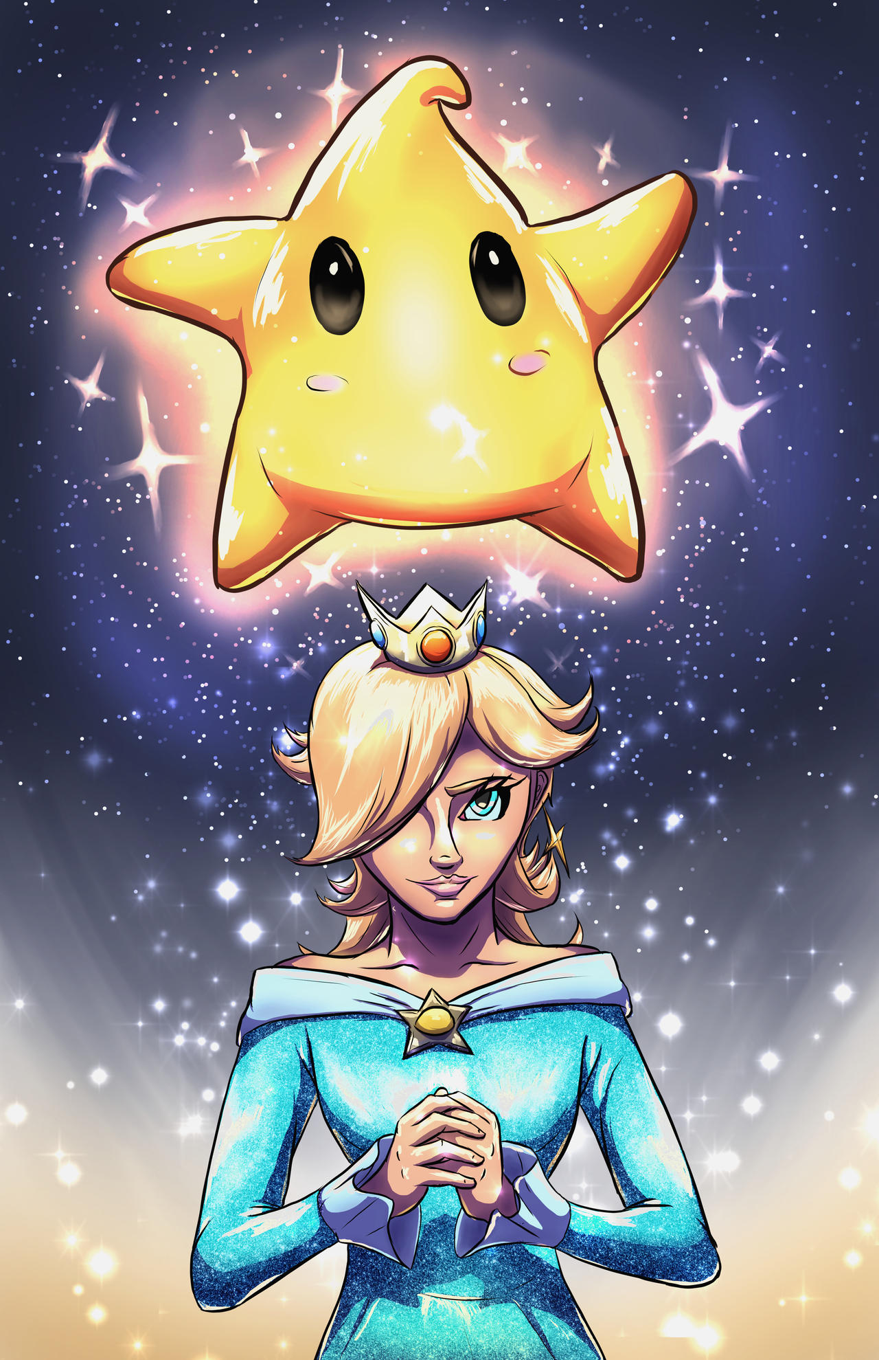 Rosalina and Luna (Mario game series) by Arcanekeyblade5 on DeviantArt Rosalina and Luna (Mario game series) by Arcanekeyblade5 on DeviantArt