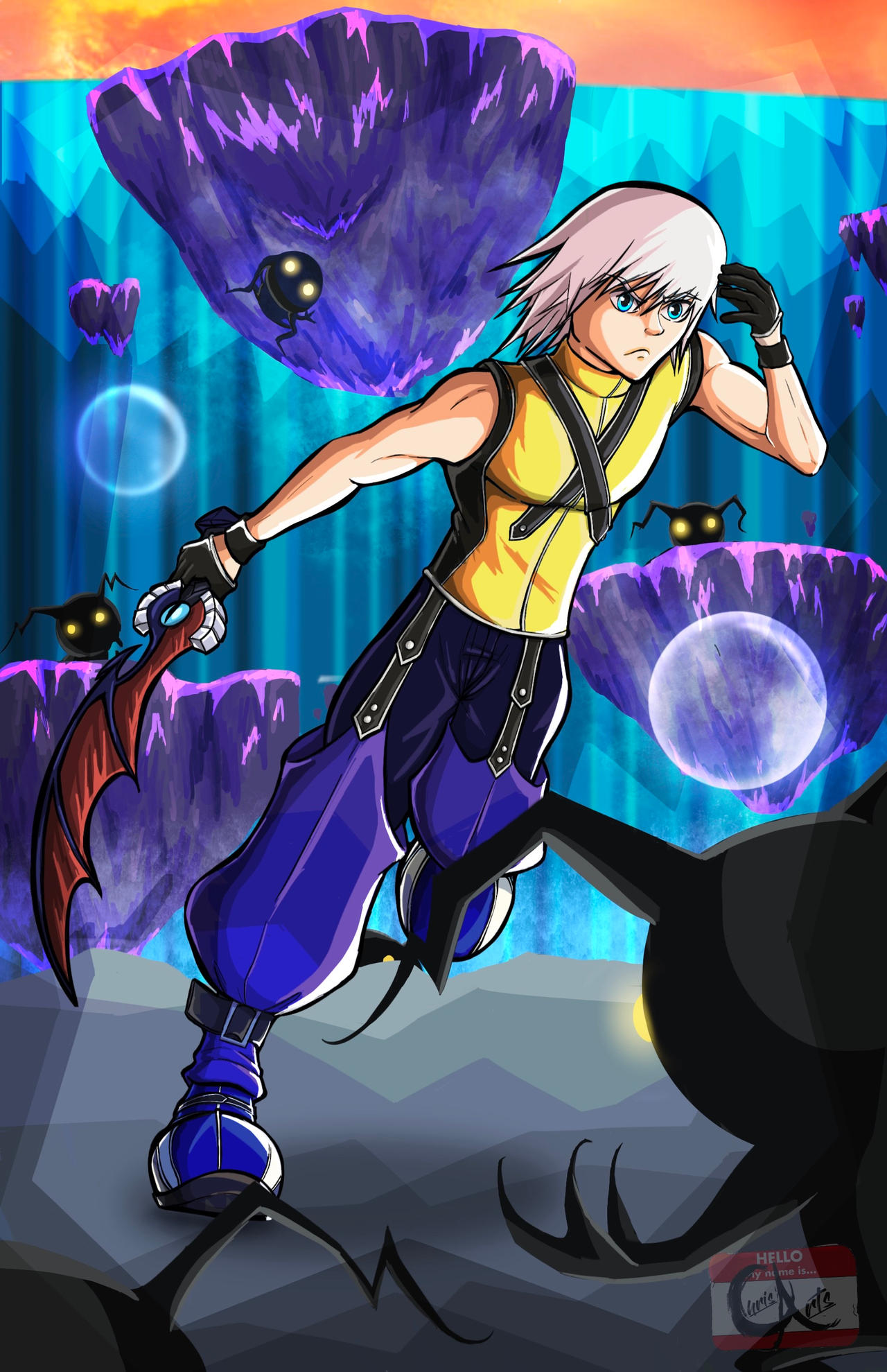 Riku Portrait by Arcanekeyblade5 on DeviantArt