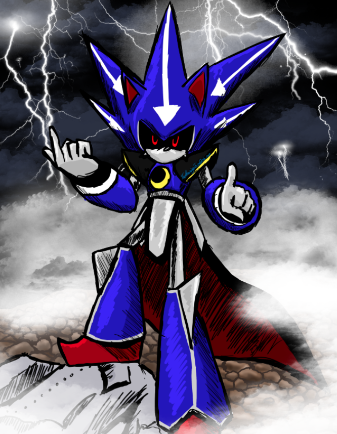 Neo Metal Sonic by Digital-Banshee on DeviantArt