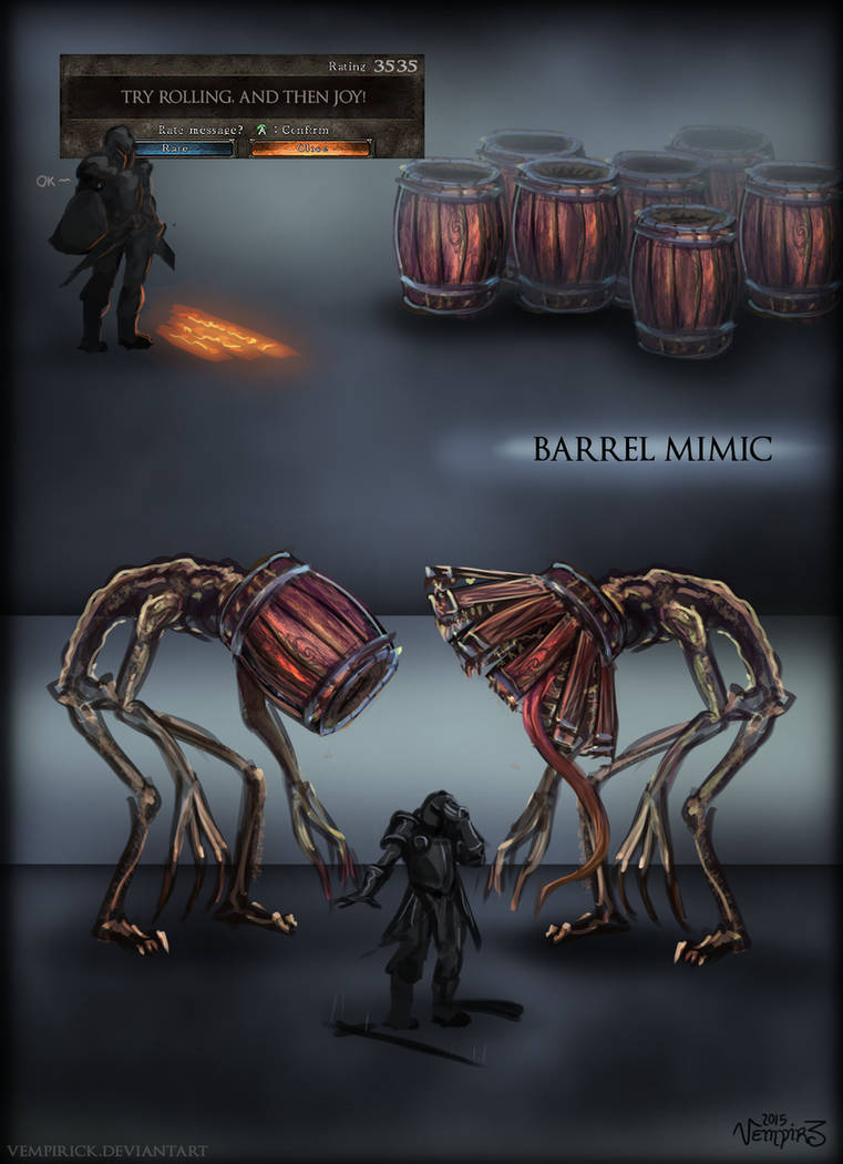 Barrel Mimic By Vempirick Barrel Mimic By Vempirick