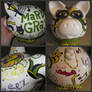 Mardi Gras Piggy Bank