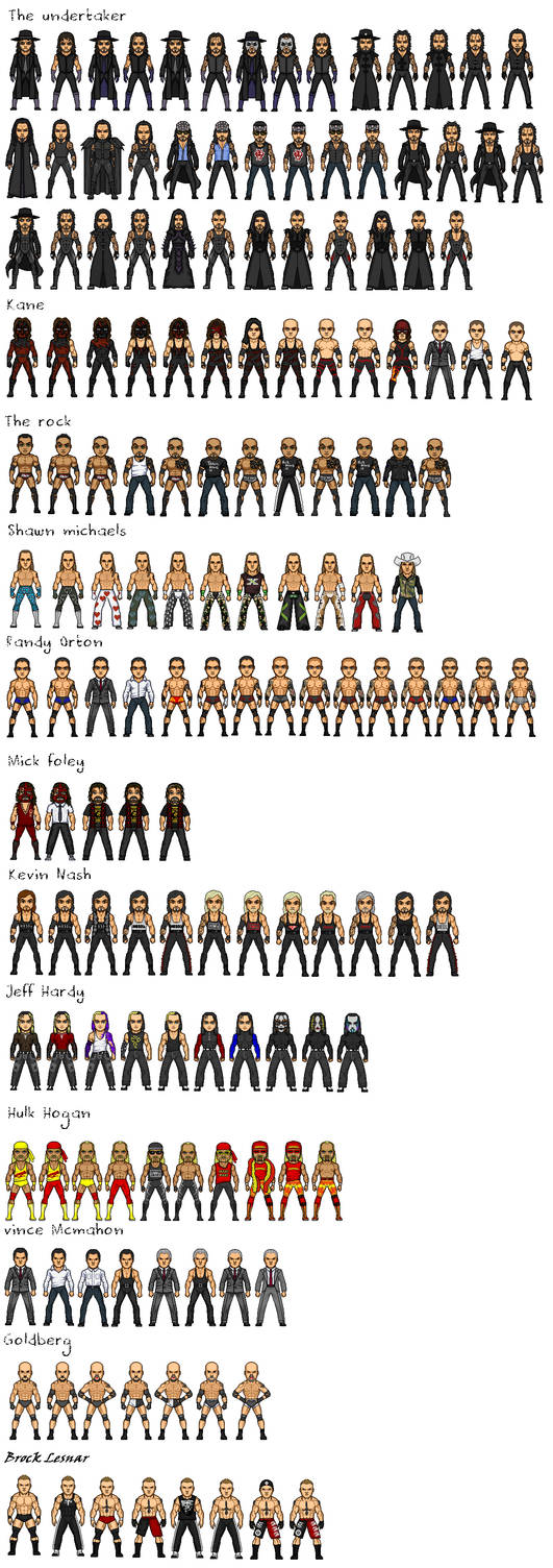 WWE Micro hero V3 by xxjohnnyxxx on DeviantArt