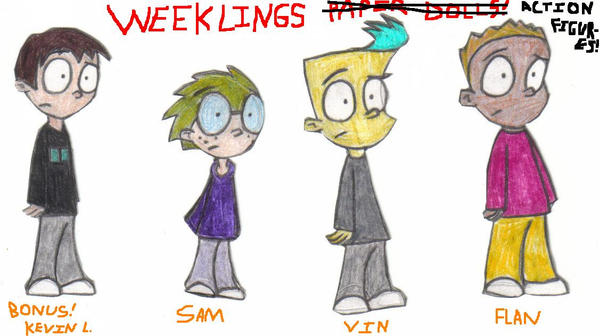 Weeklings Character Weeklings Action Figures by Weeklings-Fanclub on DeviantArt
