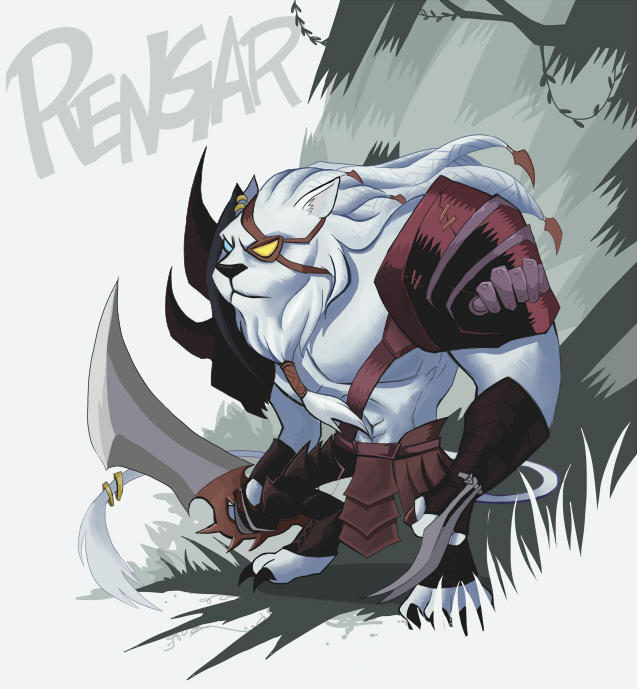 Rengar by inkinesss on DeviantArt