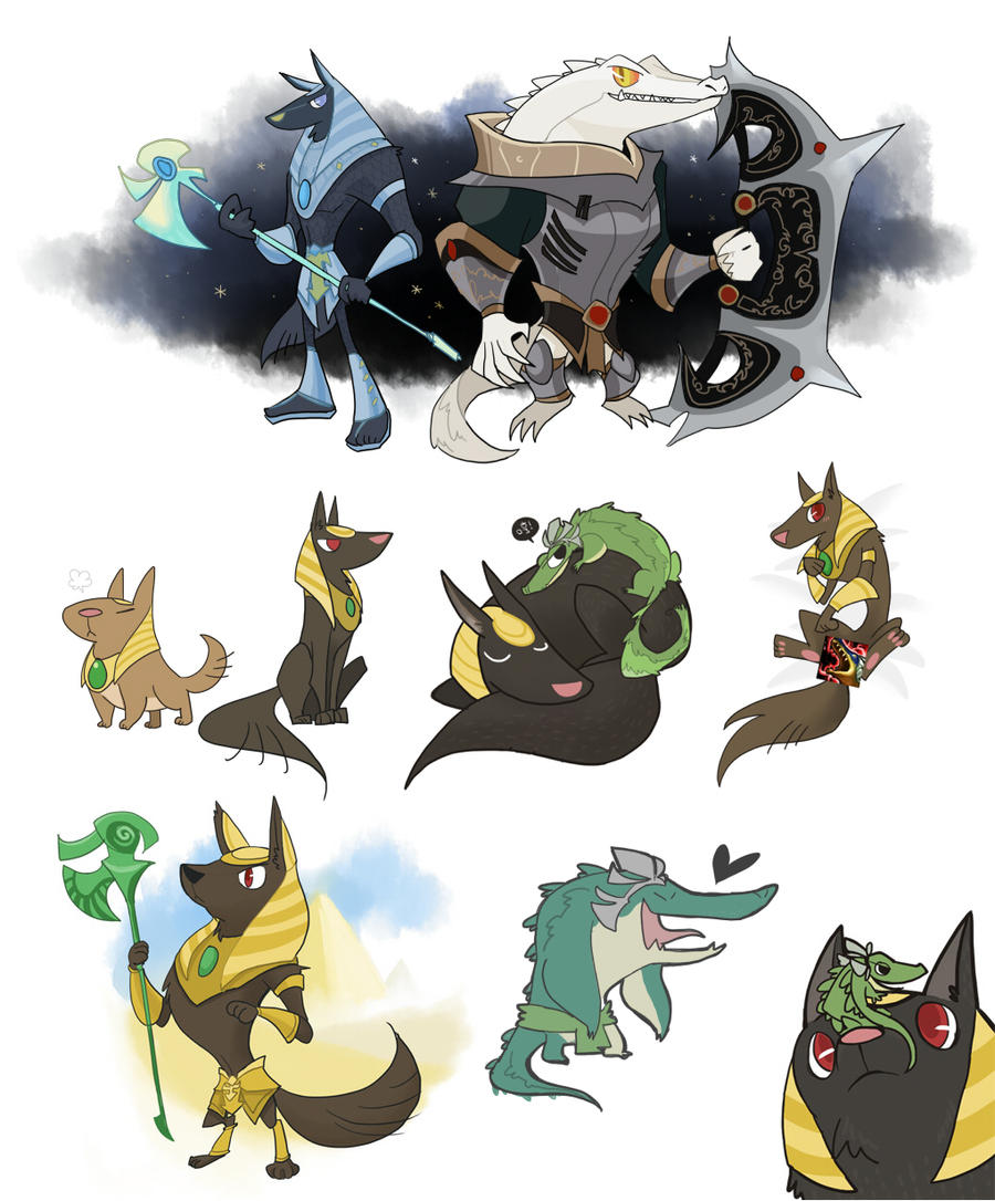 Nasus And Renekton By Inkinesss On Deviantart Nasus And Renekton By Inkinesss On Deviantart