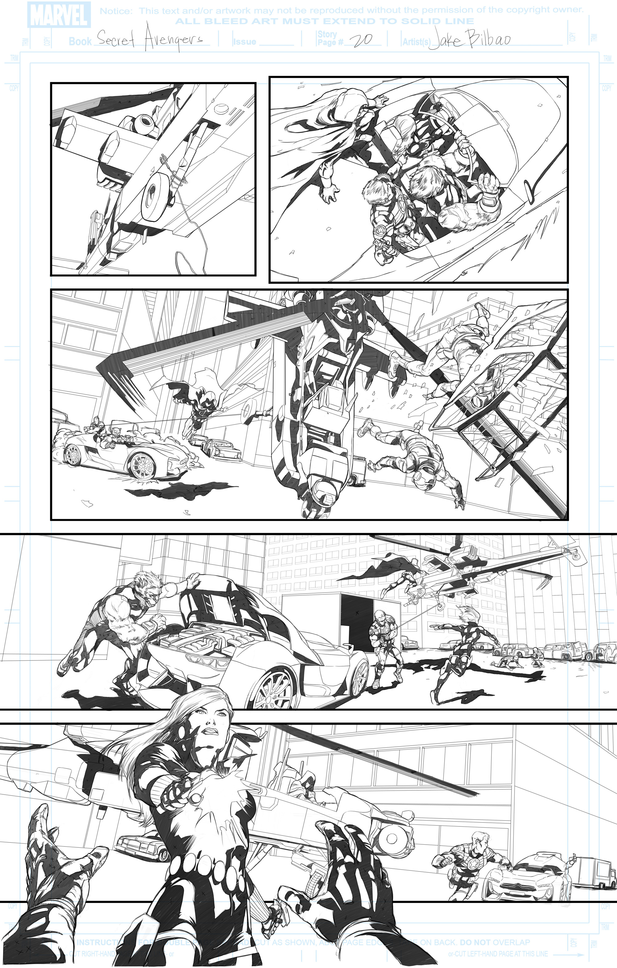 Secret Avengers sample page 20