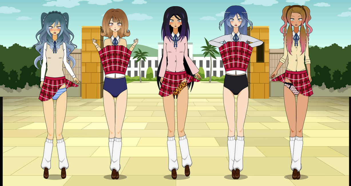 High School Girls Windy Upskirt Ver 3 By OUMUO On DeviantArt high-school-girls-windy-upskirt-ver-3-by-oumuo-on-deviantart