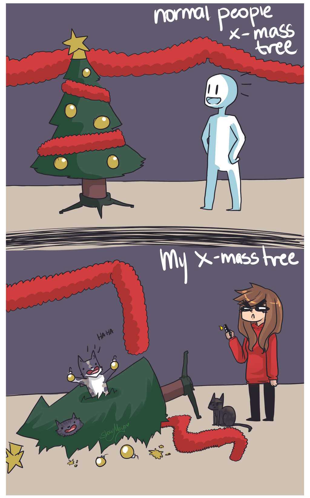 x-mass tree by Mayitow on DeviantArt
