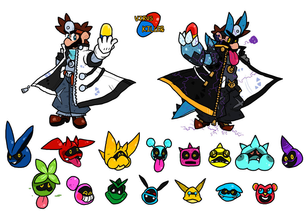 Dr. Mario Virus Killer by Bahamutgreen on DeviantArt