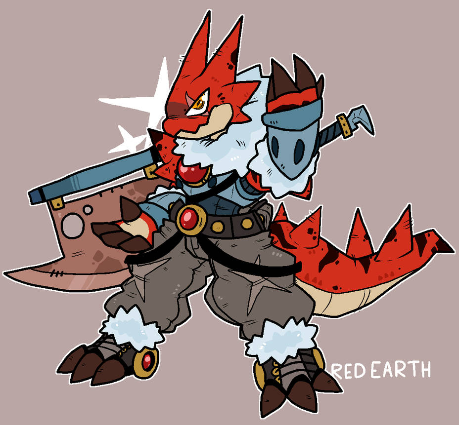 Red Earth Razorback Red Earth by Bahamutgreen on DeviantArt