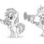 Music Lesson 3 - filly Scratch and Pinkie