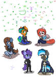 Stream with Shino and Chira #128 by Agamnentzar