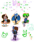 Stream with Shino, Chira and Prism #139 by Agamnentzar