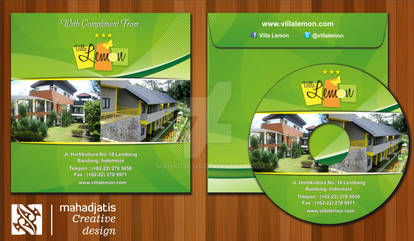 Mock Up Cover CD - Villa Lemon @ Lembang