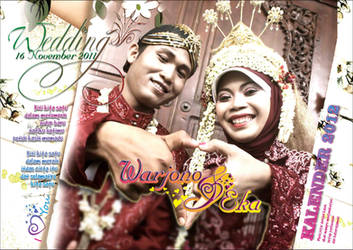 Cover Calender 2012 - Wedding