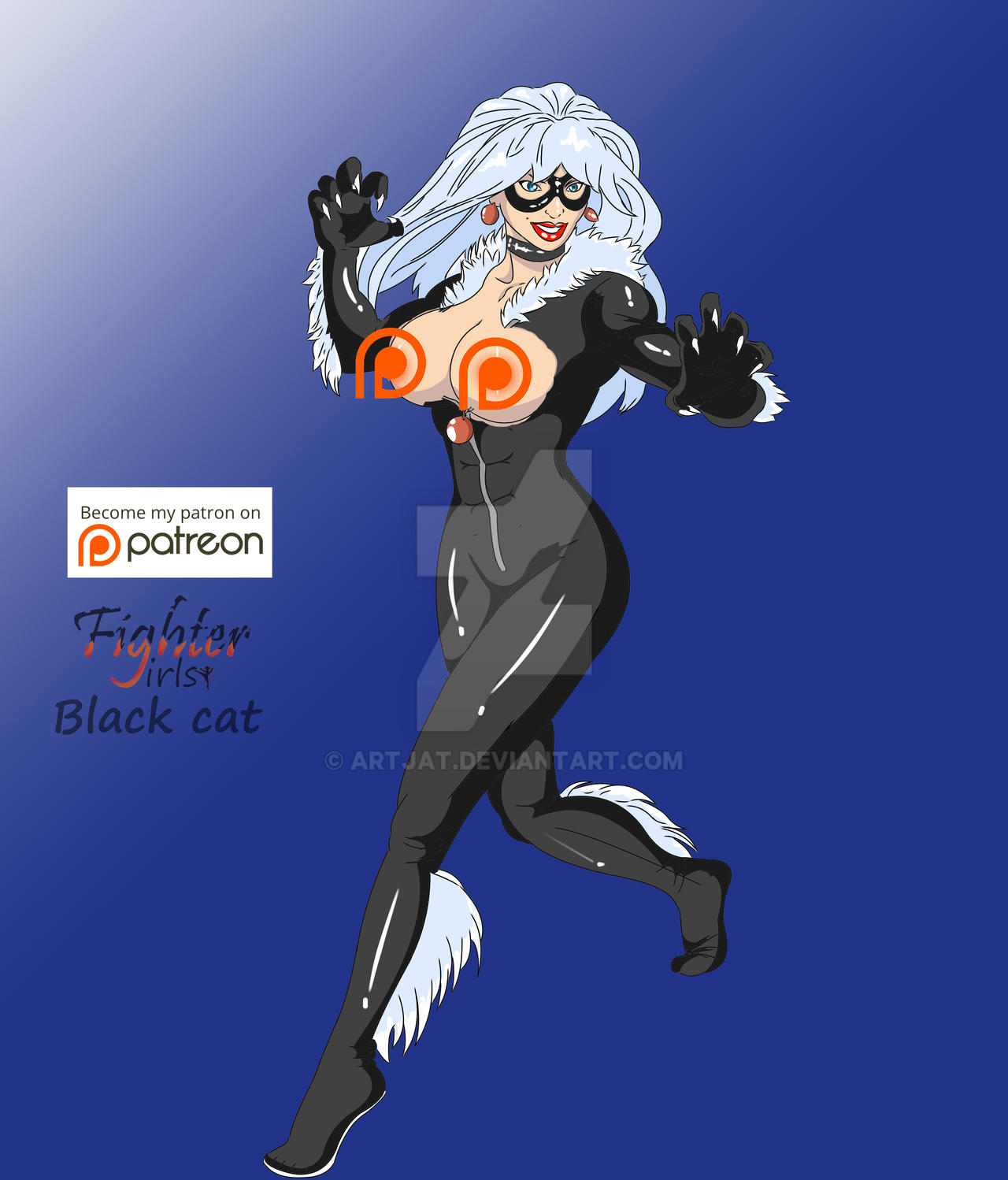 Blackcat Art Desnudo