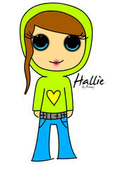 Hallie, my OC