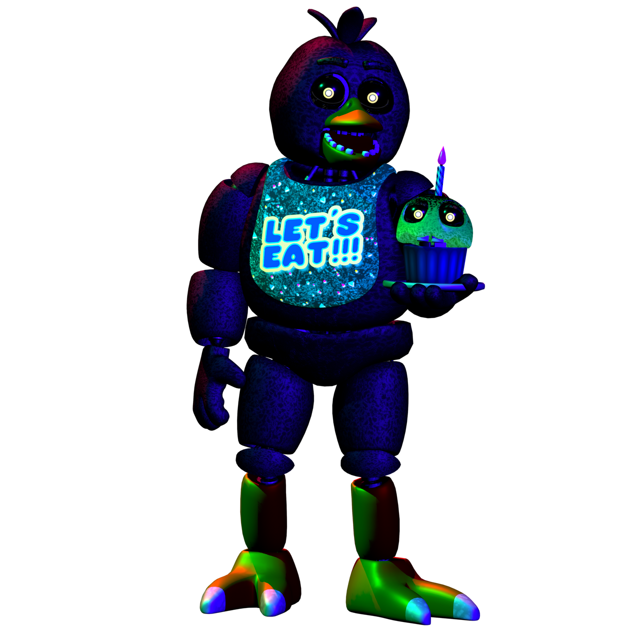 Blacklight chica discount