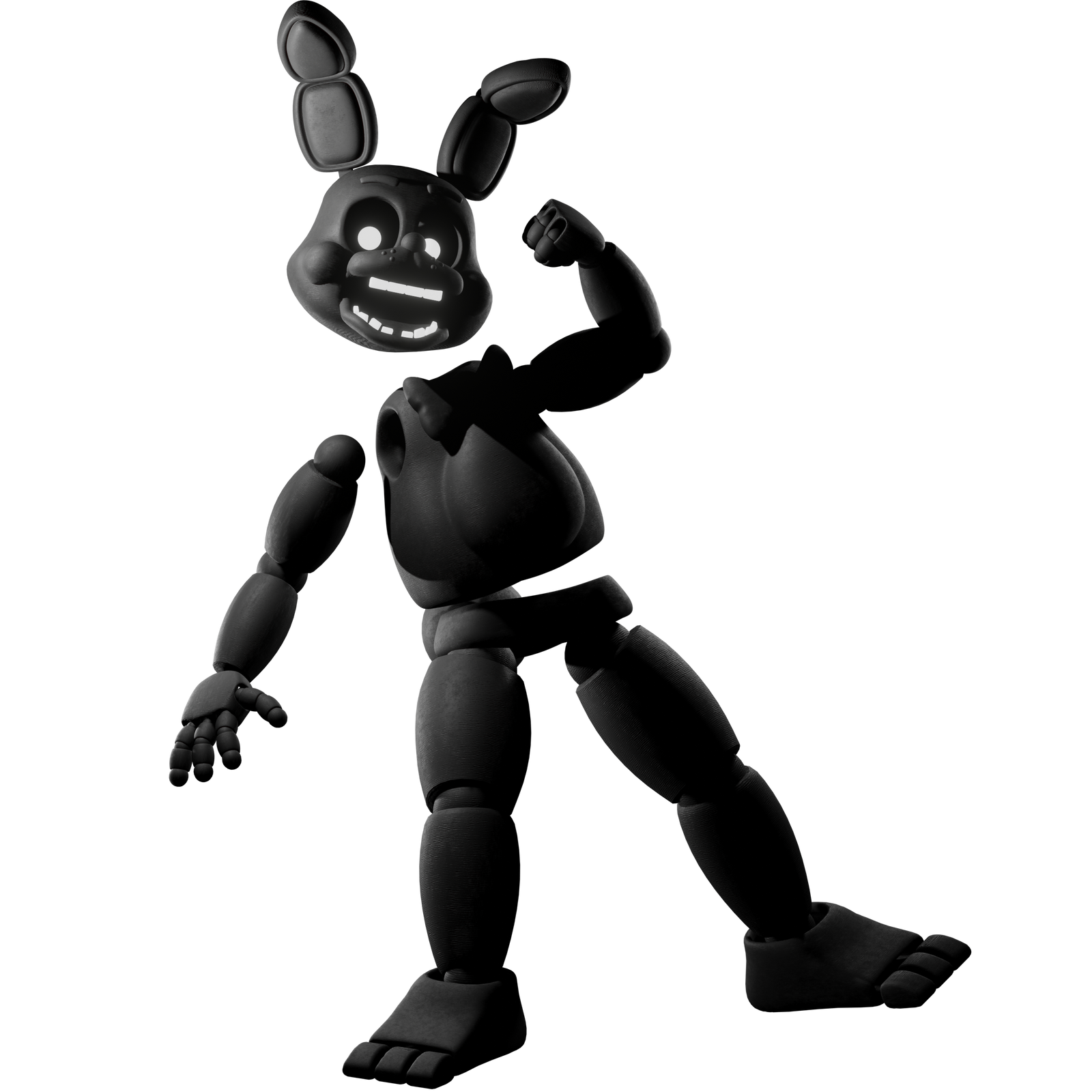 Black Rabbit Full Body by ThatOneFatParrot on DeviantArt