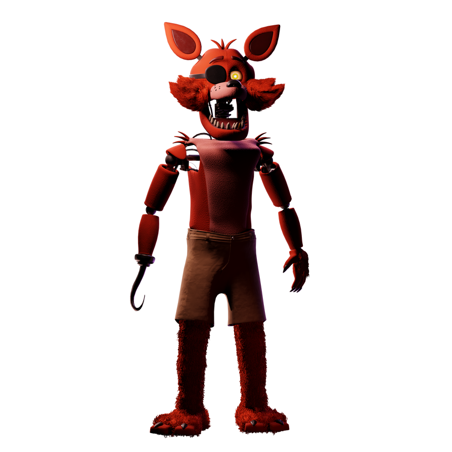 Splints Foxy Cinematic Fixed Foxy Full Body by ThatOneFatParrot on DeviantArt