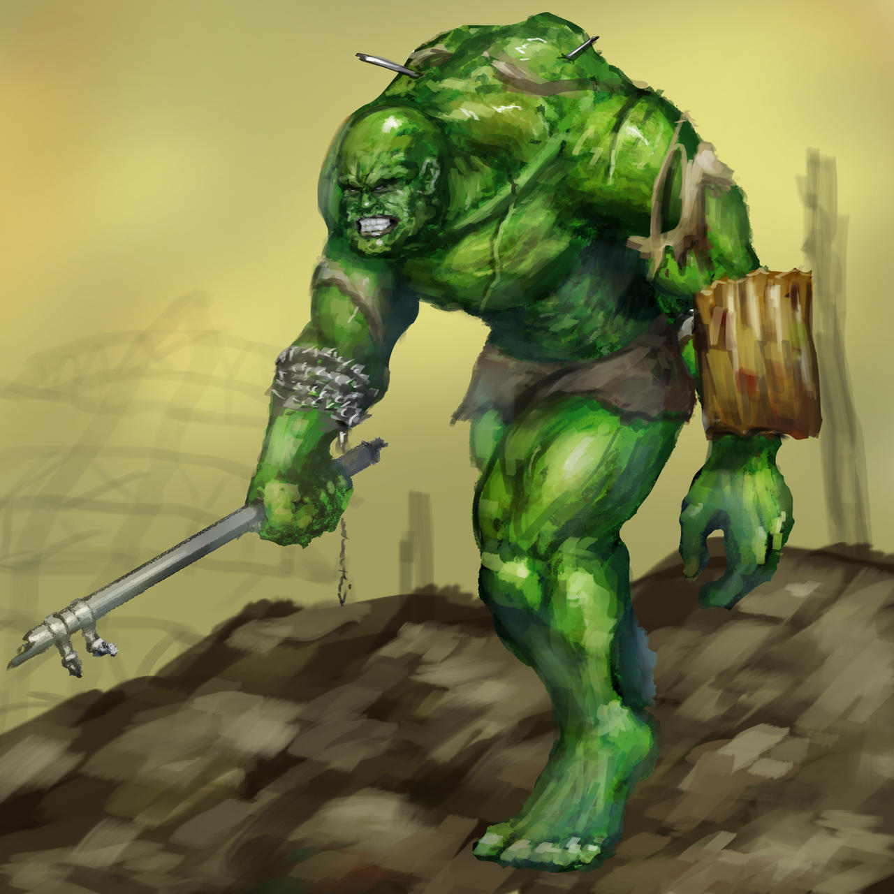 Super Mutant Behemoth by engineer0 on DeviantArt