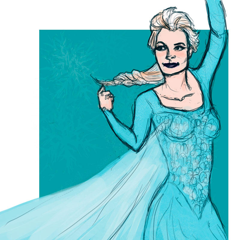 Iron Elsa Deviantart Elsa by ironheArtsoldier on DeviantArt