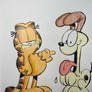 Garfield and Odie