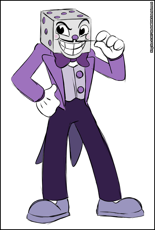 King Dice (The Cuphead Show version) (collab) by Frakow on DeviantArt