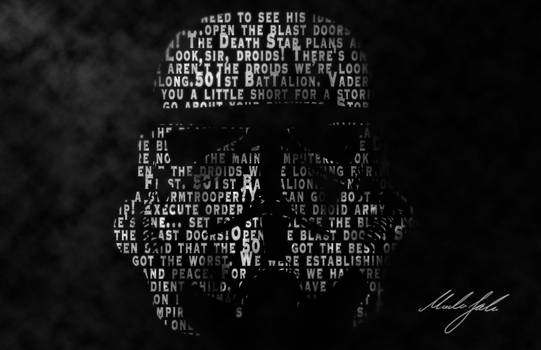 StormTrooper Quotes Wallpaper