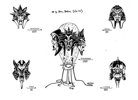 Five Faces Of Darkness /Quintessons/