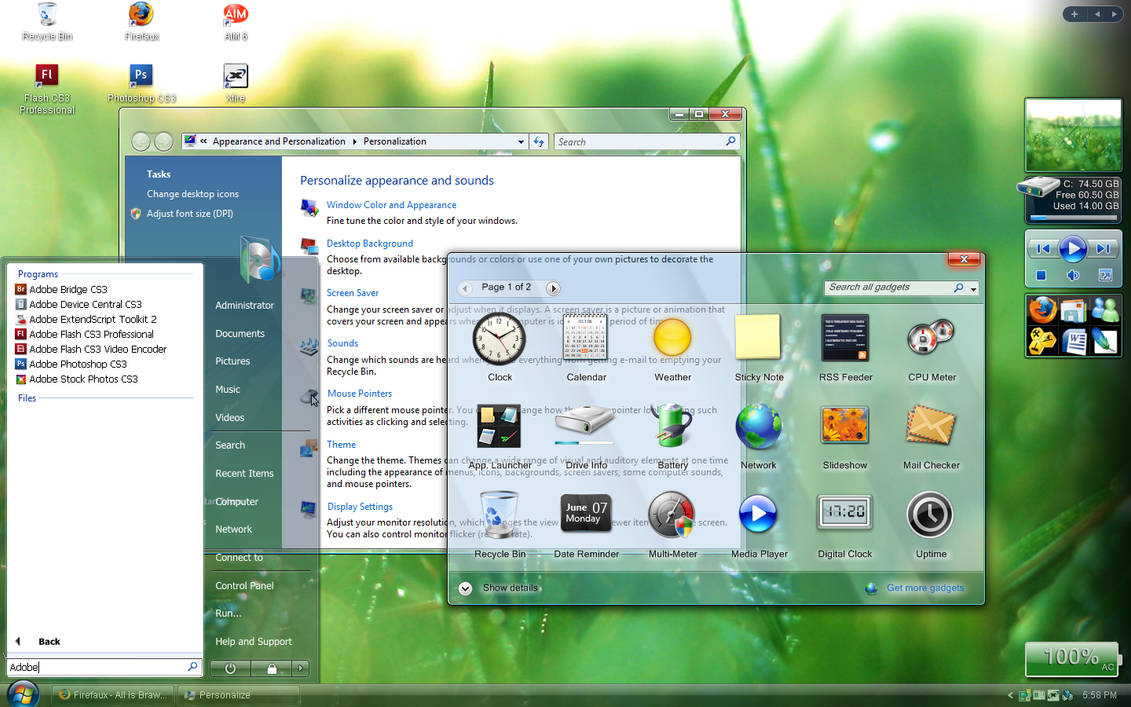 Desktop Screenshot