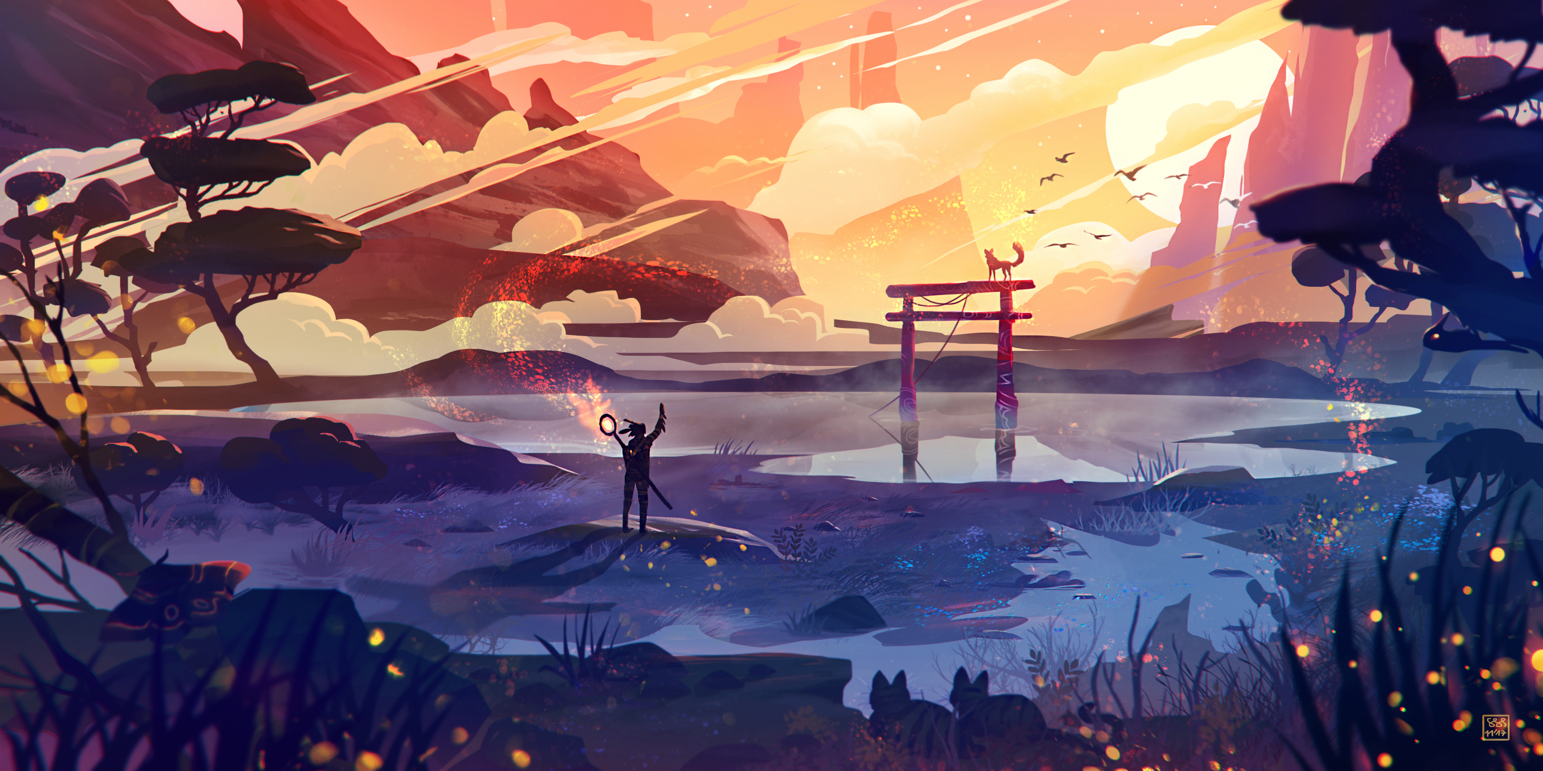 Torii Painting #1