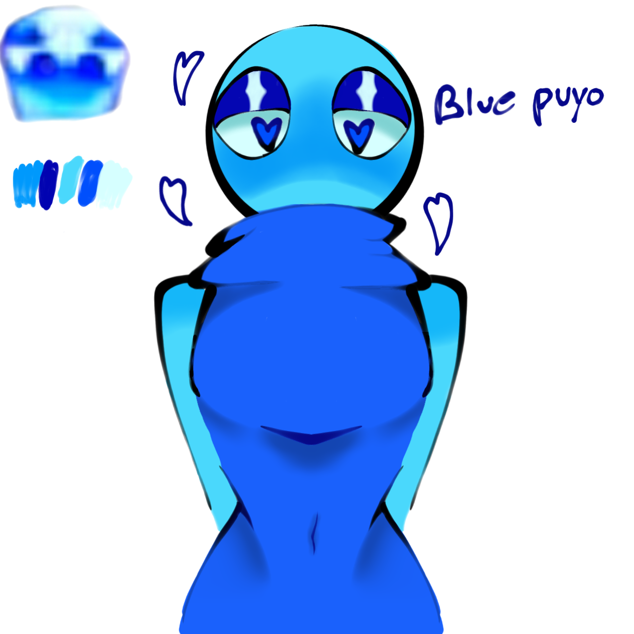 BLUE from Roblox Rainbow Friends by MGcooki8 on DeviantArt