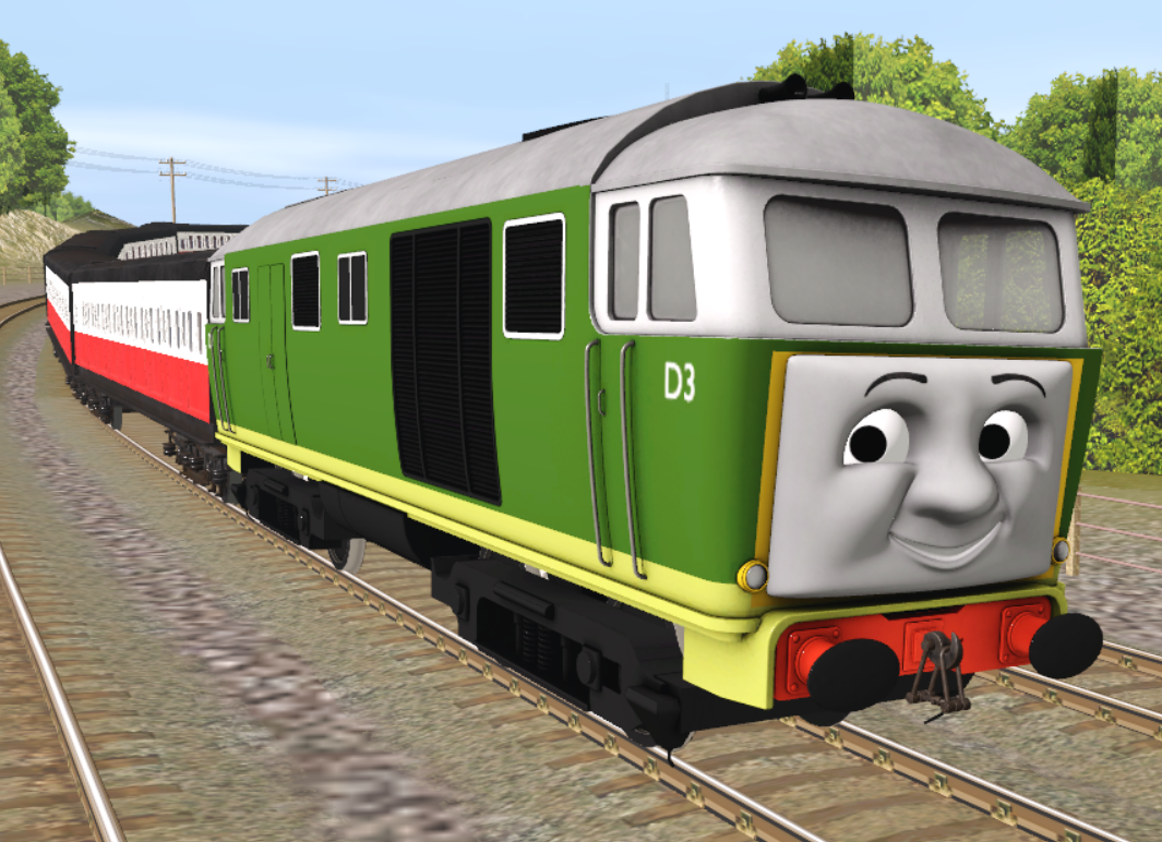Meet the engines: NWR D3 'Steve'/'Bear' by PBRGT5 on DeviantArt