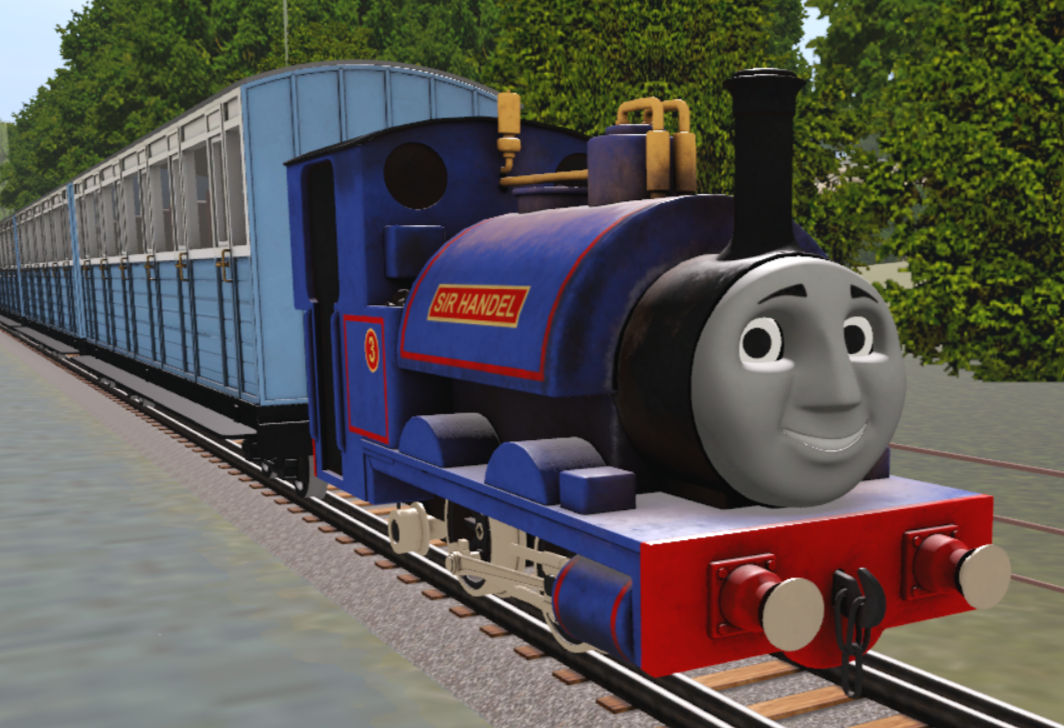 Meet the engines: SKR 3 'Sir Handel' by PBRGT5 on DeviantArt
