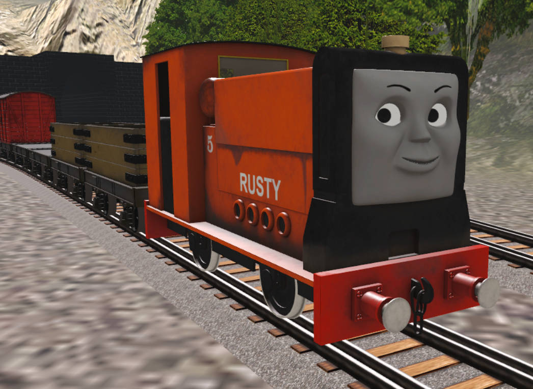 Meet the engines: SKR 5 'Rusty' by PBRGT5 on DeviantArt