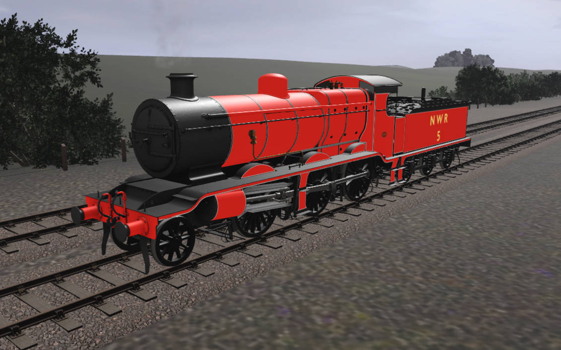 Rms First Red Engine James The Red Engine by PBRGT5 on DeviantArt