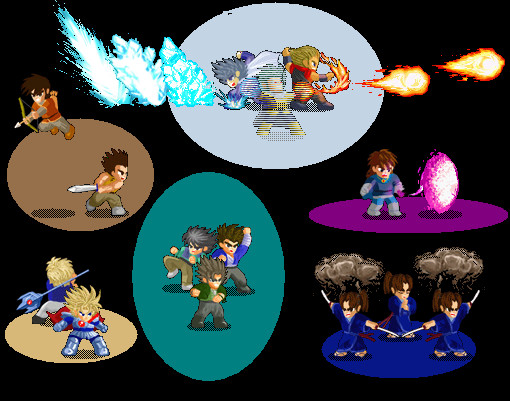 Little Fighter 2 Characters