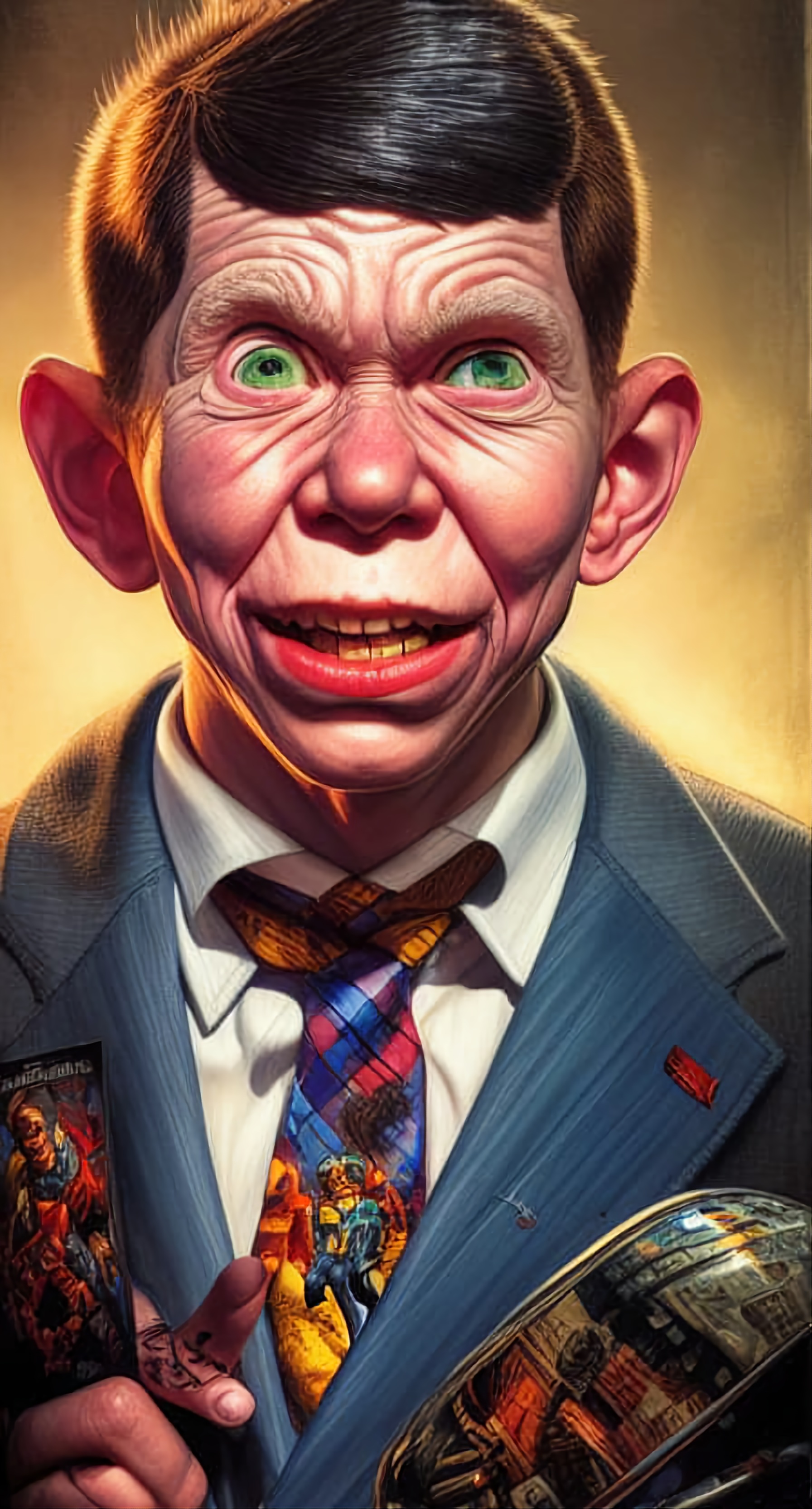 Alfred E. Neuman (#6) by BoomLabStudio on DeviantArt