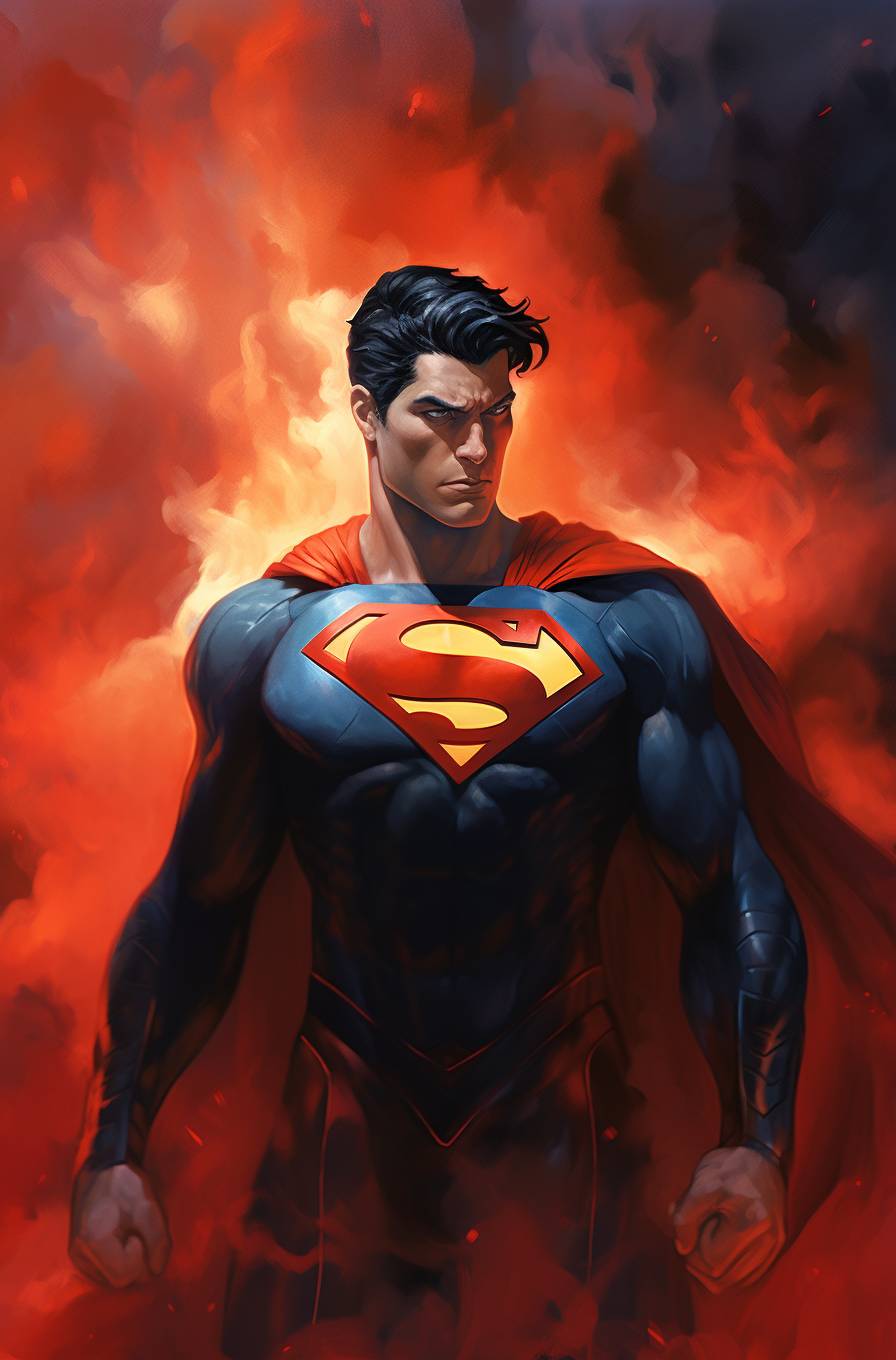 Superman Infinity Superman: Celestial Titan Soaring Thru Infinity. by BoomLabStudio on ...