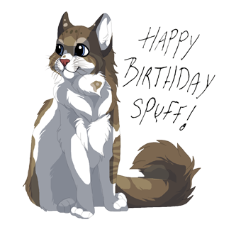 Little birthday gift for spuffercakes