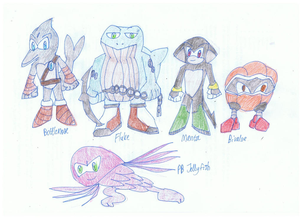 Forty Fanthom Freedom Fighters redesigns by KivaTheDCWizard on DeviantArt