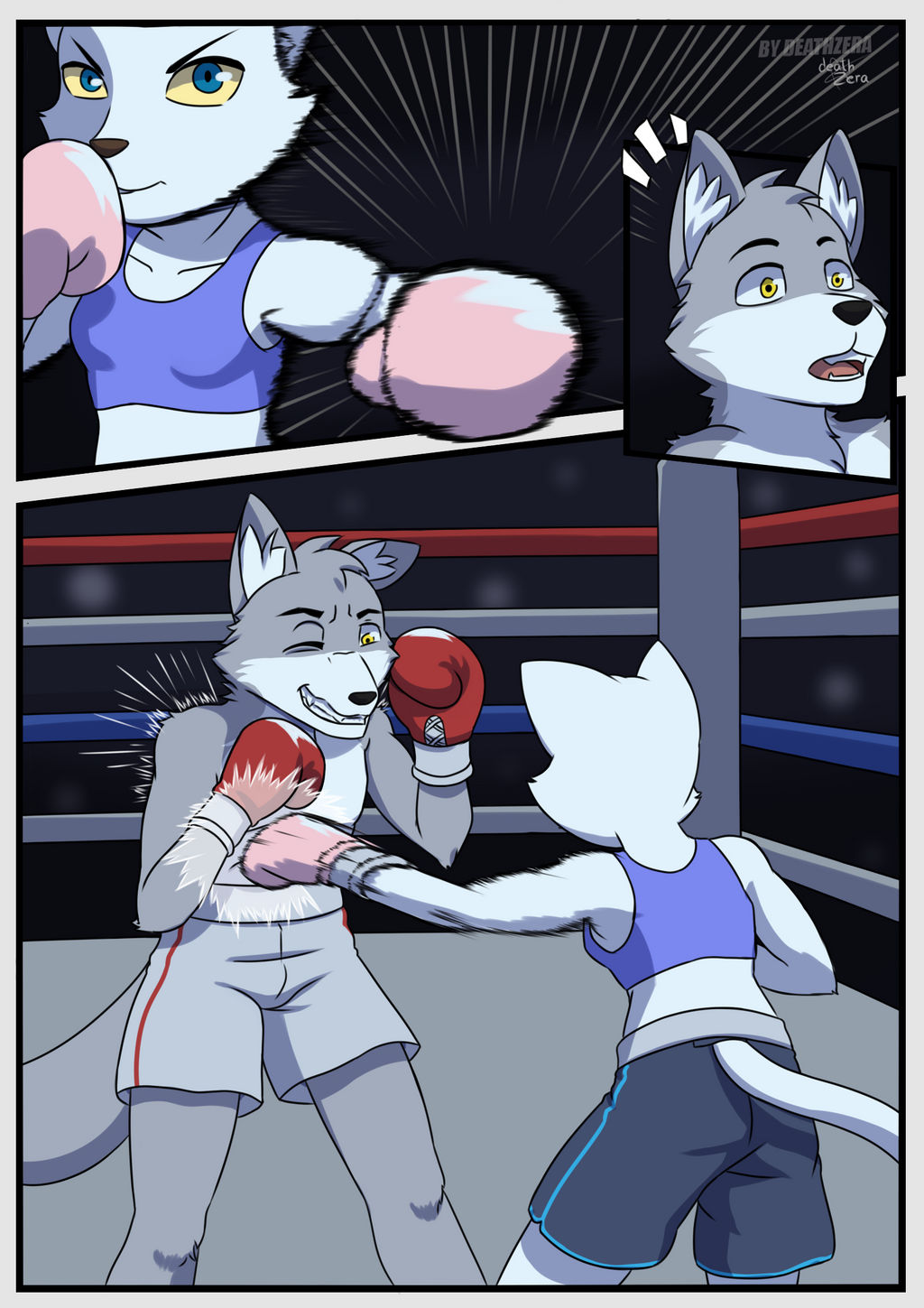 Bed Boxing Deviantart Boxing and Affection PT2 by deathZERA on DeviantArt