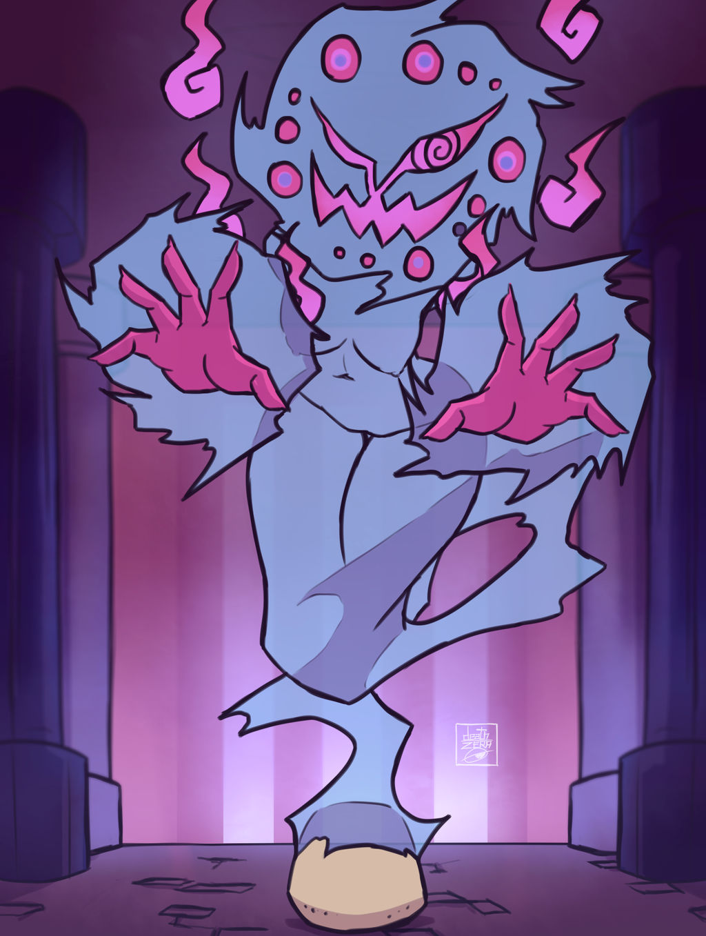 Spiritomb Draw Spiritomb by deathZERA on DeviantArt