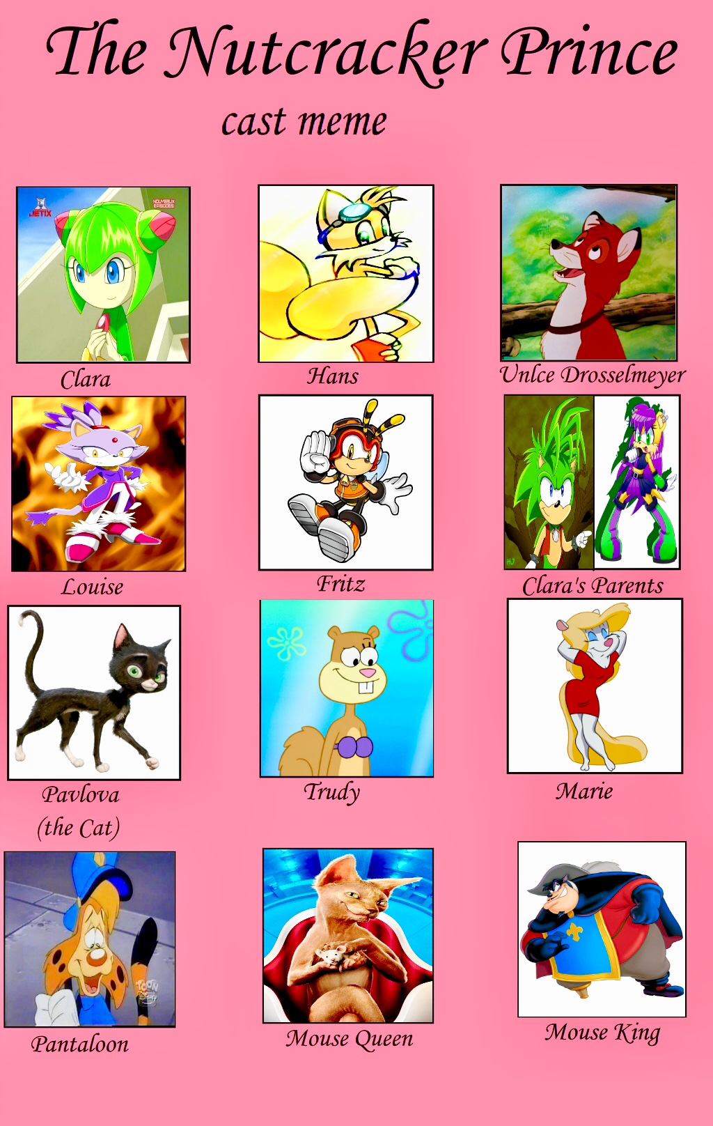 The Nutcracker Prince Cast My Version By Fiddlerchipmunk On DeviantArt The nutcracker prince cast my version by fiddlerchipmunk on deviantart