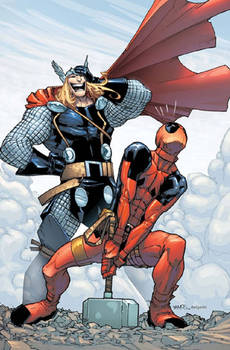 Thor and deadpool