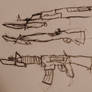 Random Rifles + Bayonets