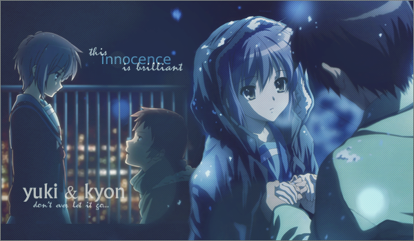 Yuki and Kyon - Innocence