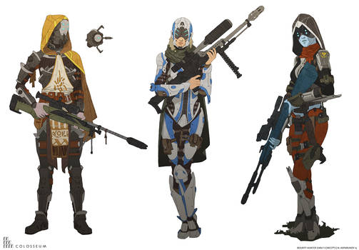 Bounty hunter concepts