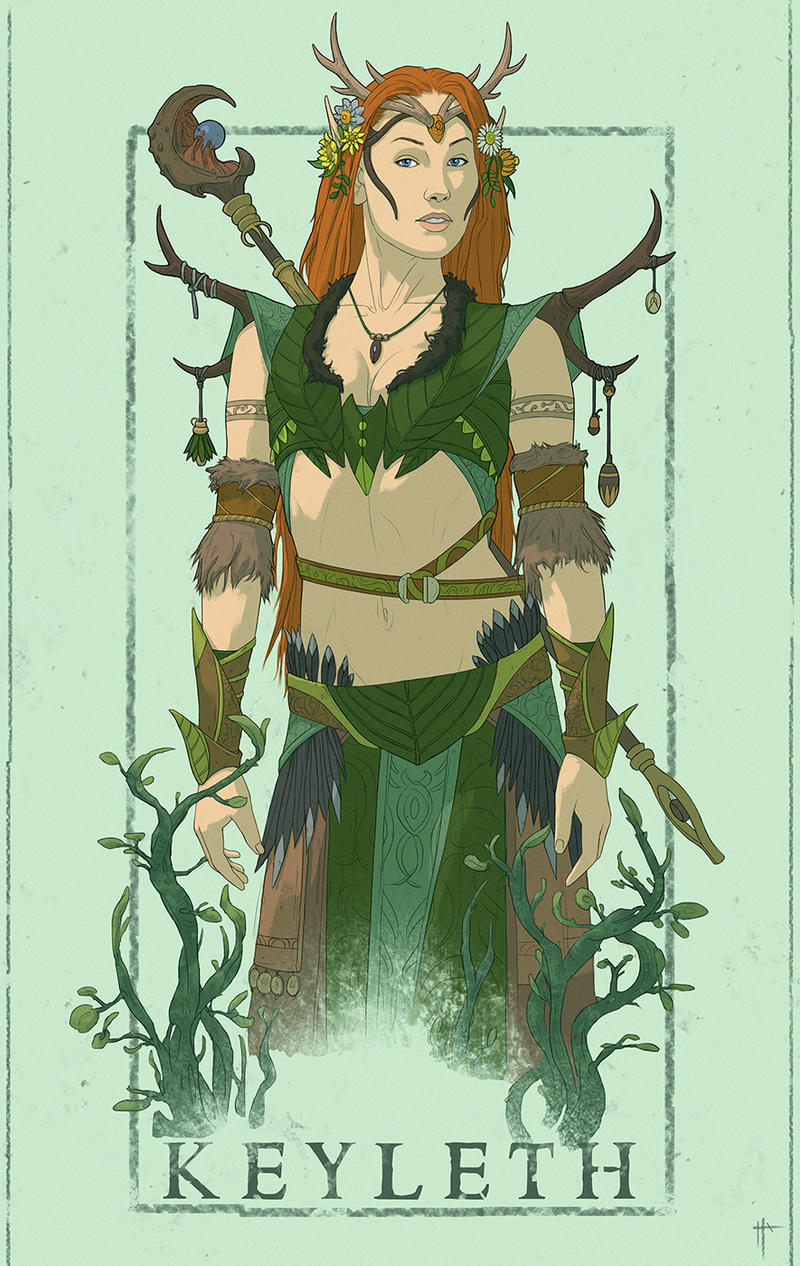 CR - Keyleth by NikolayAsparuhov